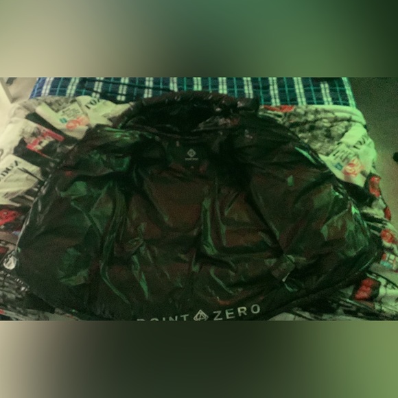 Point zero shiny black puffer jacket - Picture 4 of 5